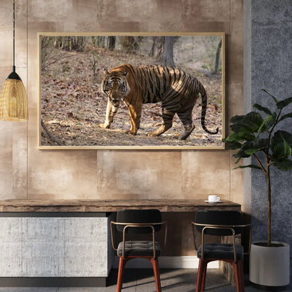 Tiger Securing Its Territory